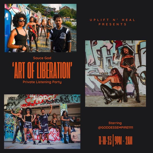Uplift n Heal presents 'Art Of Liberation' Album Listening Party